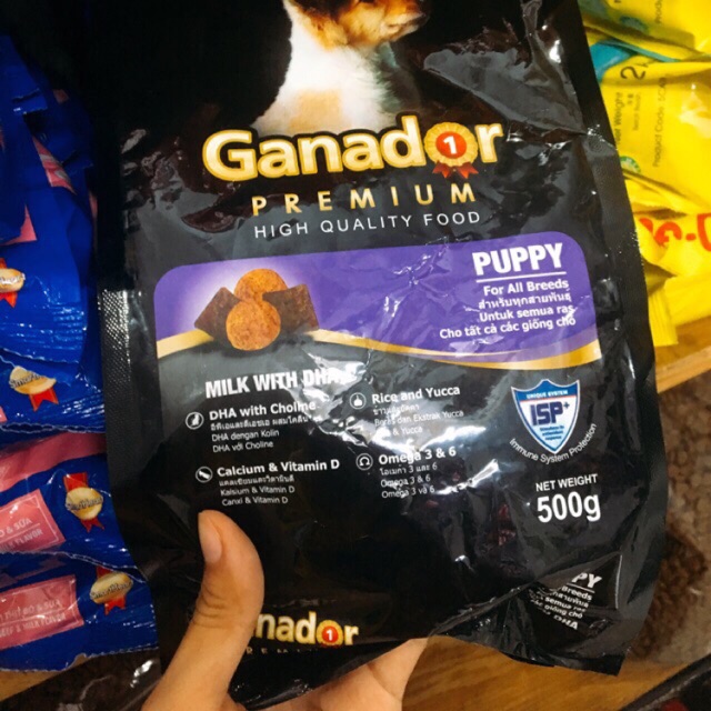 Thức ăn Ganador cho chó con
