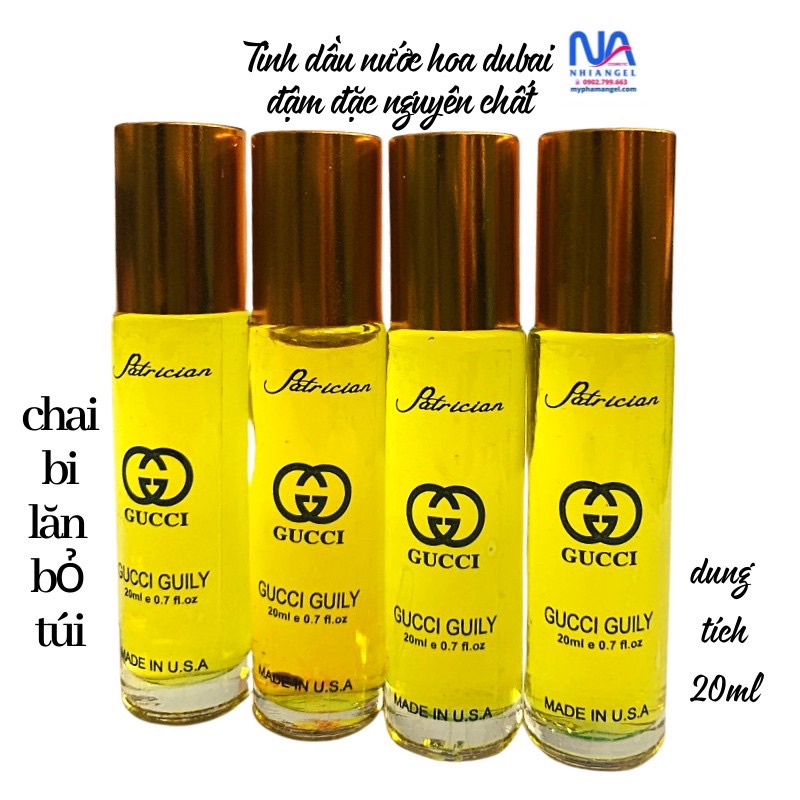 CHAI LĂN DU-BAI NHỎ 20ml