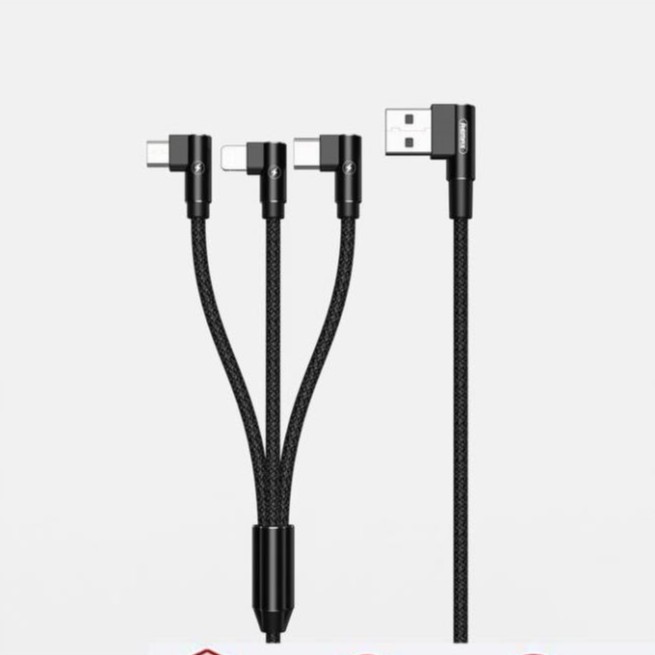 Cáp sạc 3 đầu Remax RC-167th