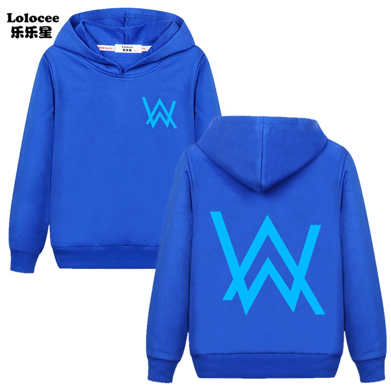 Áo Hoodie In Chữ Alan Walker