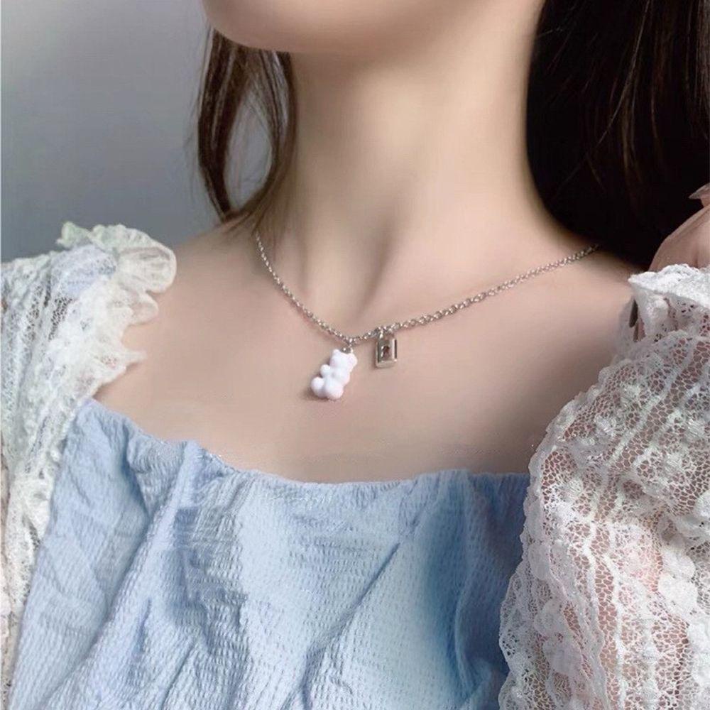 Vòng cổ Mặt Nhựa Resin Màu Trơn Thời Trang Hàn Quốc Cho Nam Nữ