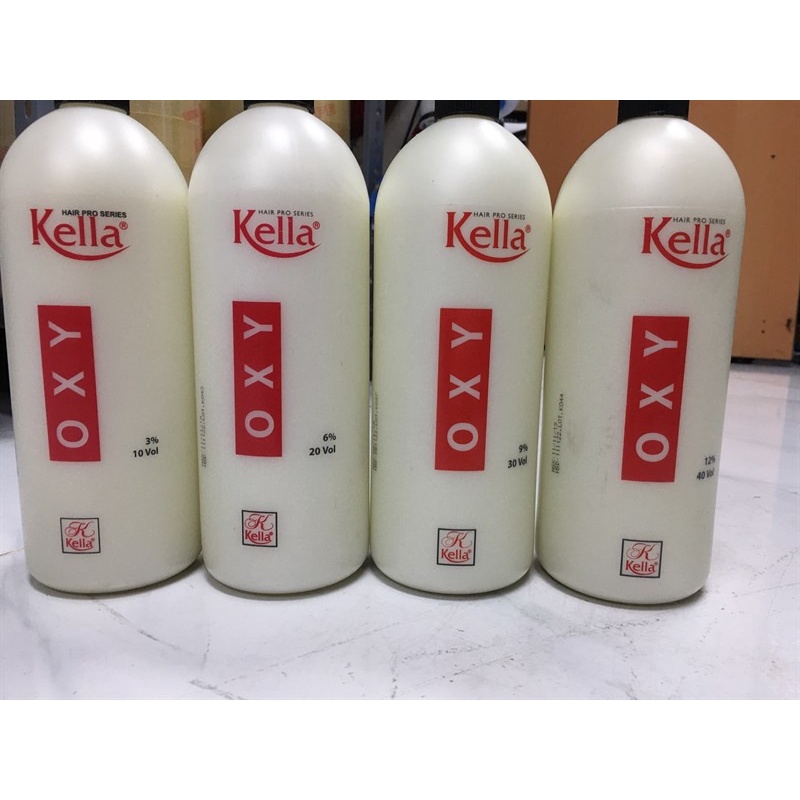 Oxy Nhuộm Tóc, Trợ Nhuộm Kella Chính Hãng 1000ml MP KhaVy