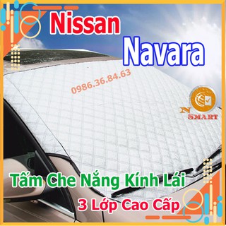 Tấm chắn nắng 3 Lớp Loại 1 Mitsubishi Navara Cao Cấp Chắn Nắng Cản Nhiệt - Na No Smart Uy Tín Chất Lượng