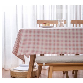 VẢI CANVAS/VẢI BỐ CARO HỒNG