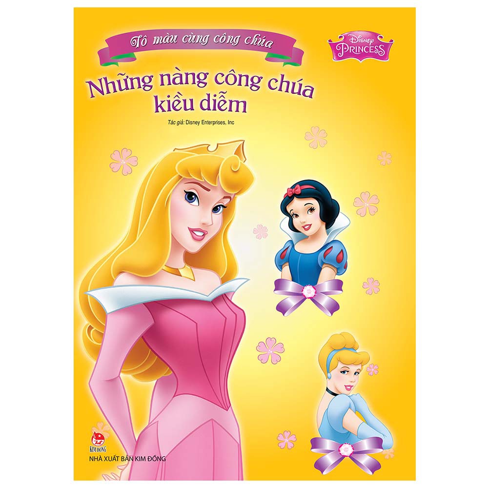 Sách - Trọn bộ 8 cuốn Tô Màu Công Chúa - Disney (NXB Kim Đồng)