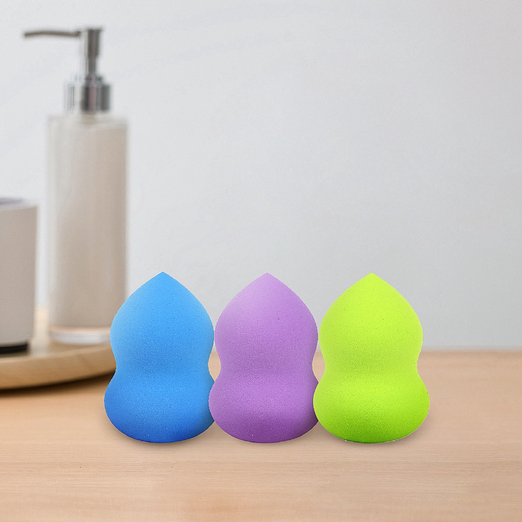 Mút xốp trang điểm ướt mềm mại hình giọt nước/quả bầu