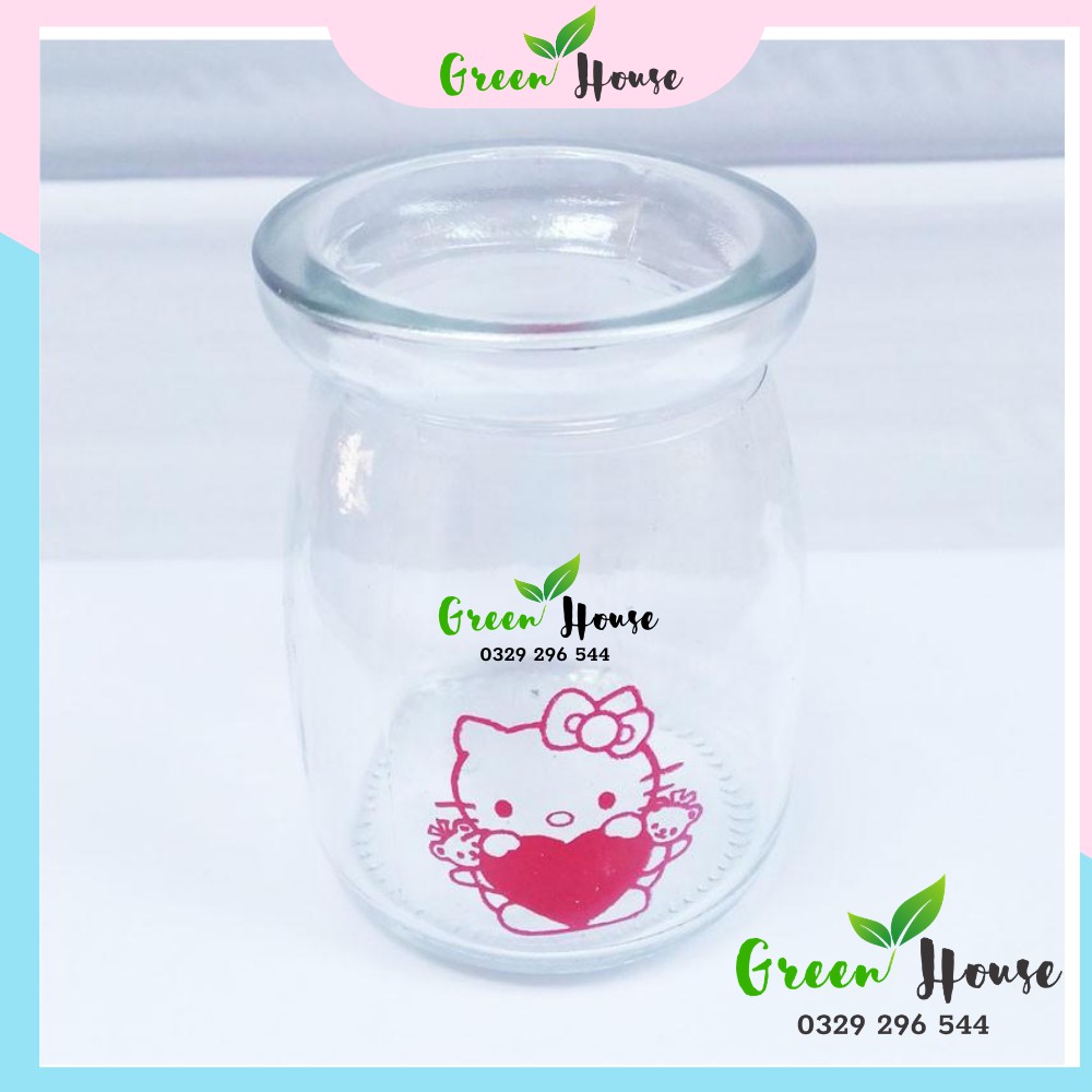 [ Giá Sỉ ] cốc làm sữa chua thủy tinh sạch sẽ dung tích 100ml 4.8 | BigBuy360 - bigbuy360.vn