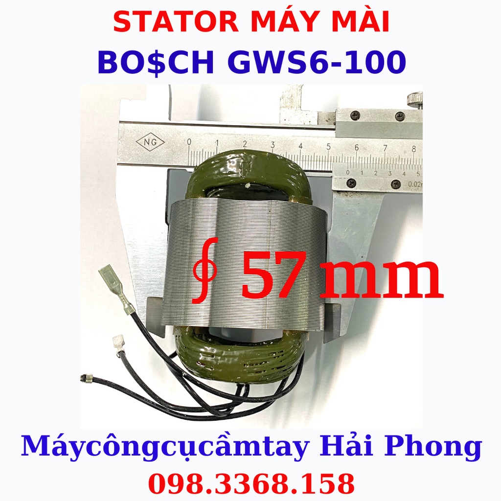 SA-TO  MÁY MÀI BO$CH GWS6-100. DCA .  220V-670W LOẠI 1