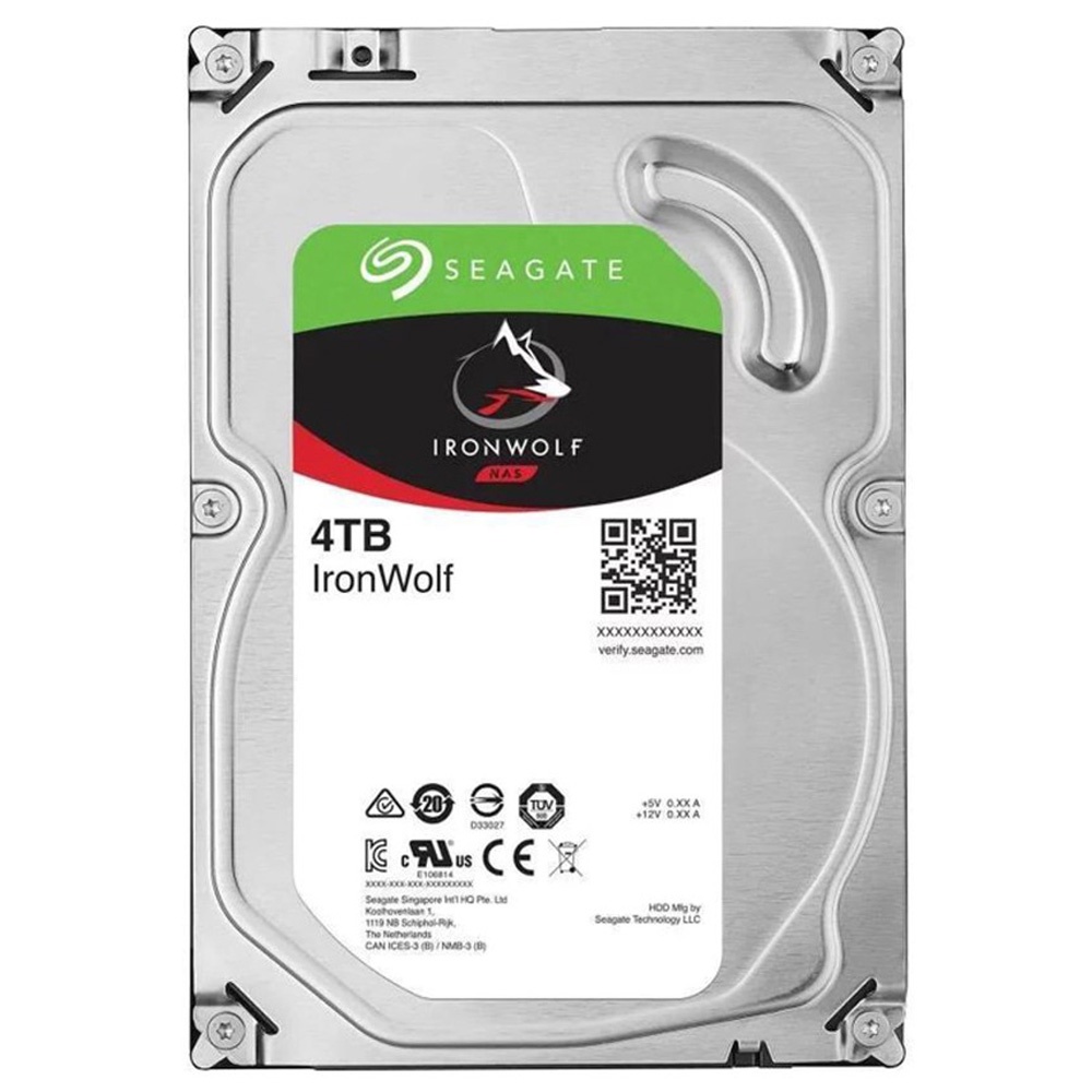 Ổ cứng HDD chuyên dụng cho NAS Seagate Ironwolf 4TB SATA 5400rpm 64MB Cache chính hãng