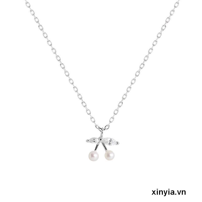 Vòng cổ Ngọc Trai Không Phai Màu Nhẹ Nhàng Đơn Giản Sang Trọng Niche