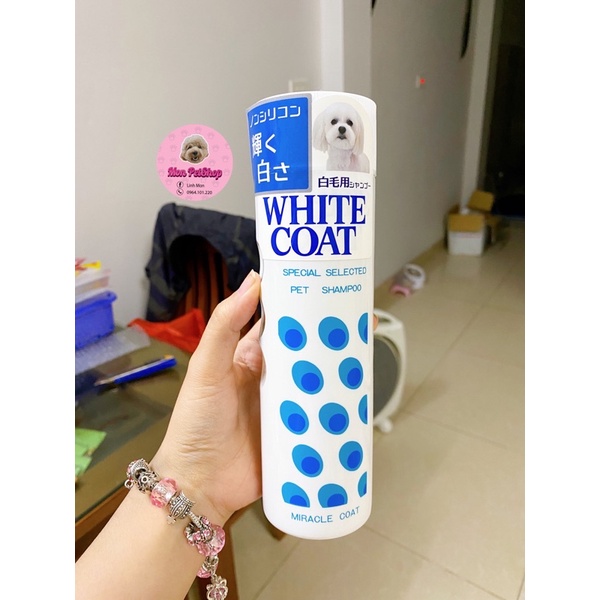 Sữa tắm tẩy ố cho cún lông trắng - Nhật bản