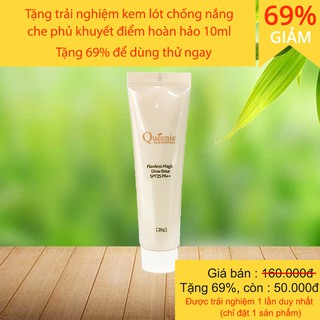 [TẶNG TRẢI NGHIỆM] KEM LÓT TRANG ĐIỂM CHỐNG NẮNG SPF 25 PA++ QUEENIE 20ML - MỸ PHẨM HÀN QUỐC
