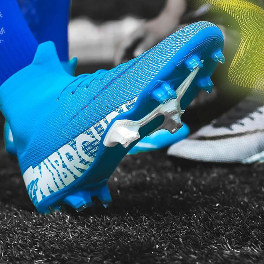 Giày đá bóng sân cỏ tự nhiên CR7 Mercurial cao cấp đế FG