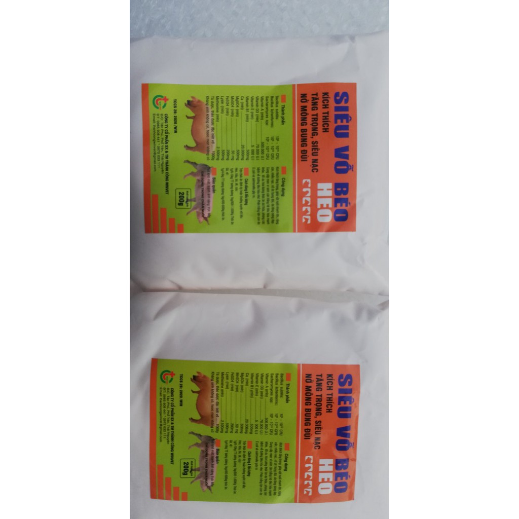 Siêu Vỗ Béo Heo ( Lợn) 1kg/1 túi | BigBuy360 - bigbuy360.vn