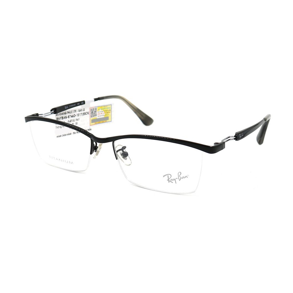 (Hàng chính hãng) Gọng kính nam nữ Rayban RB8746D 1017 (55-17-145) màu sắc thời , thiết kế dễ đeo bảo vệ mắt