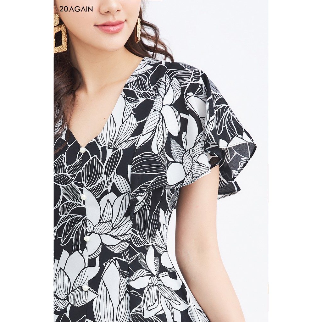 Đầm xòe xếp ly thân 20AGAIN DEA1462 | BigBuy360 - bigbuy360.vn