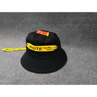 Mũ ( nón ) BUCKET Có Đuôi OFF WHITE Cá Tính