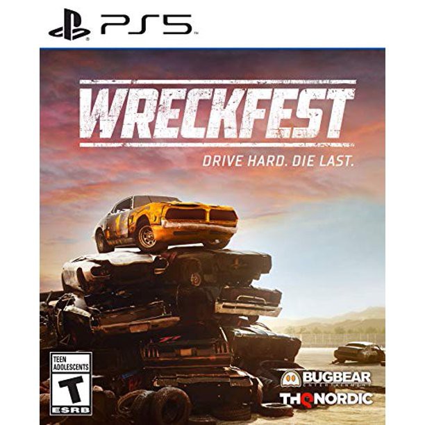 Đĩa Game Ps5 : Wreckfest Hệ US