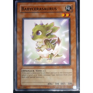 [Thẻ Yugioh] Babycerasaurus