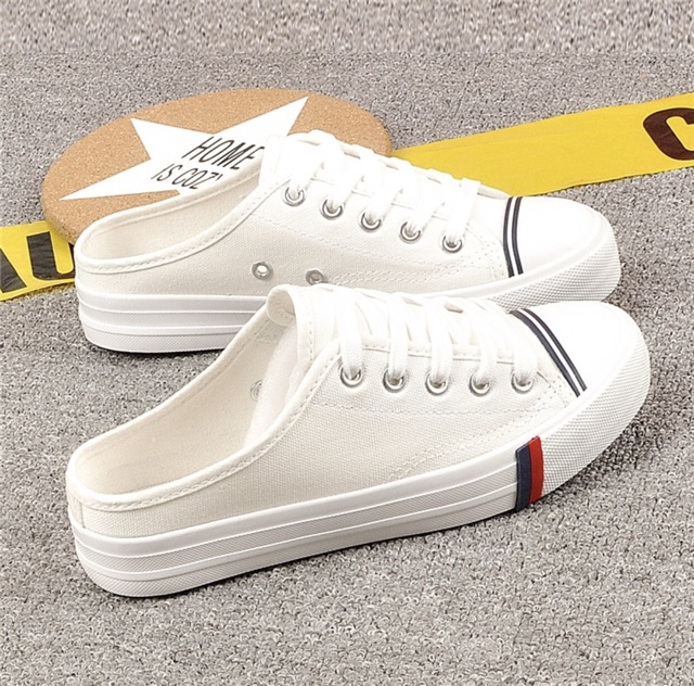 Giày vải lười, giày thể thao hở gót xinh xắn hè 2020 | BigBuy360 - bigbuy360.vn