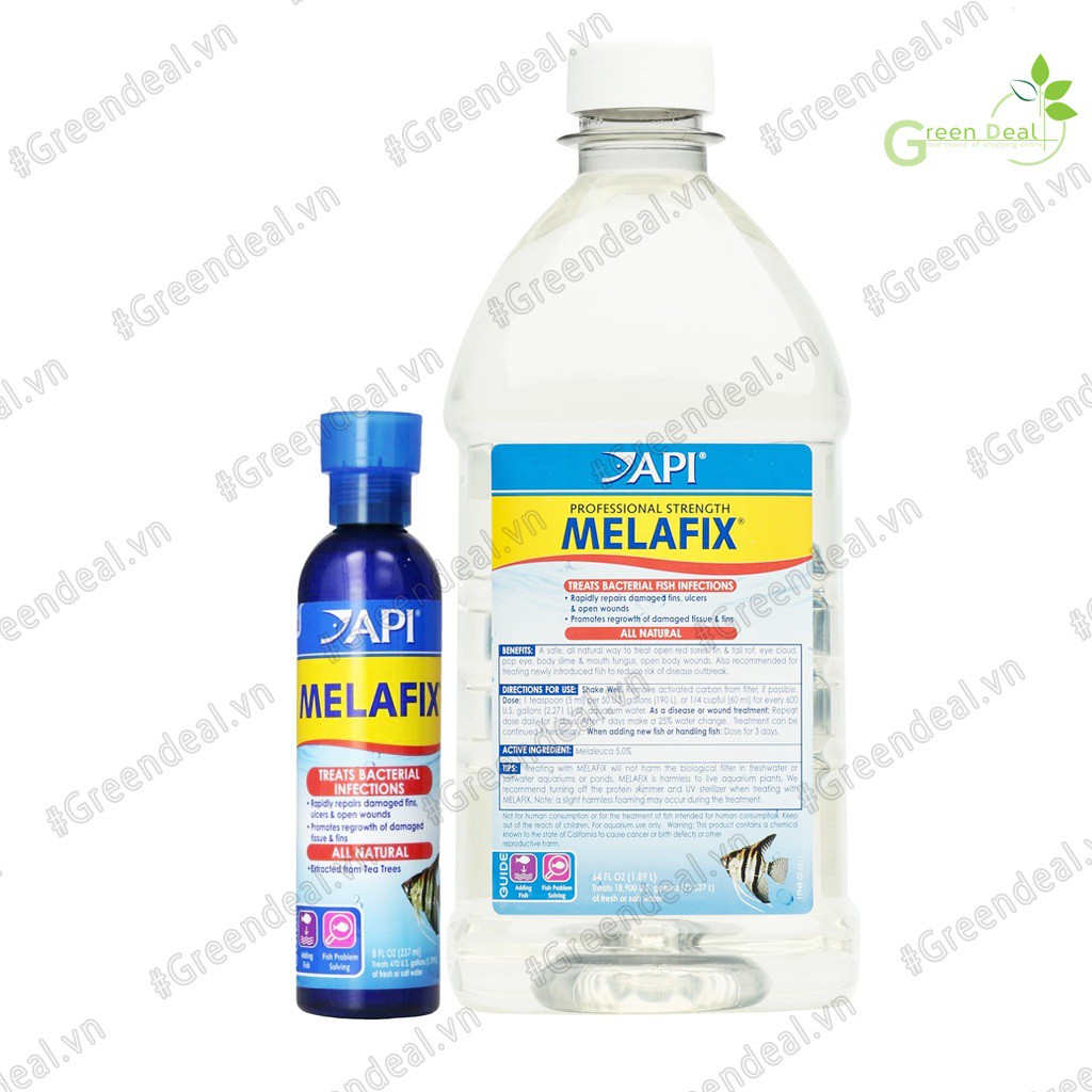 API - Melafix (Chai 473 ml) | Xử lý nấm cho cá cảnh thủy sinh