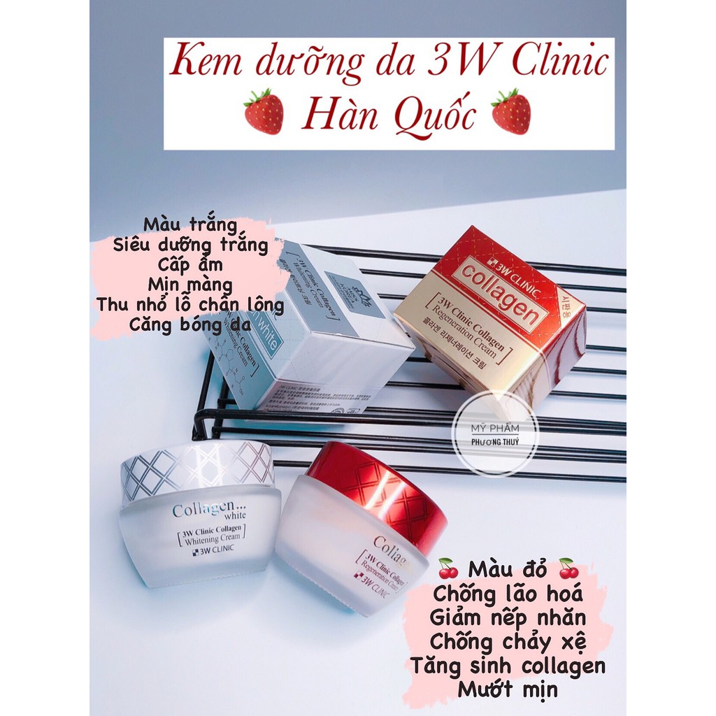 [AUTH] Kem dưỡng da 3w clinic