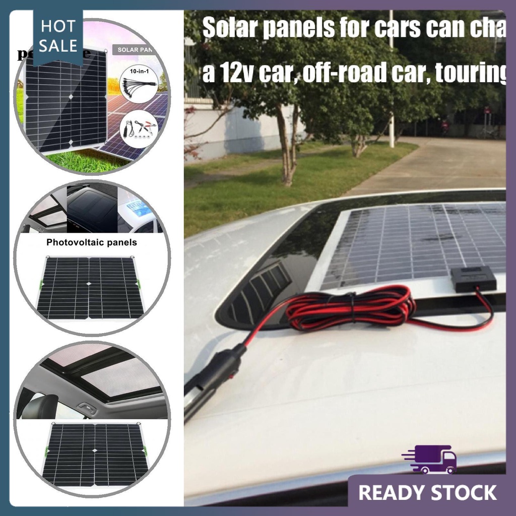 Tấm Pin Năng Lượng Mặt Trời 200w Hiệu Suất Cao Dễ Vệ Sinh Cho Xe Hơi
