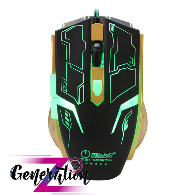 CHUỘT QUANG LED ZERODATE G1 - MOUSE LED ZERODATE G1