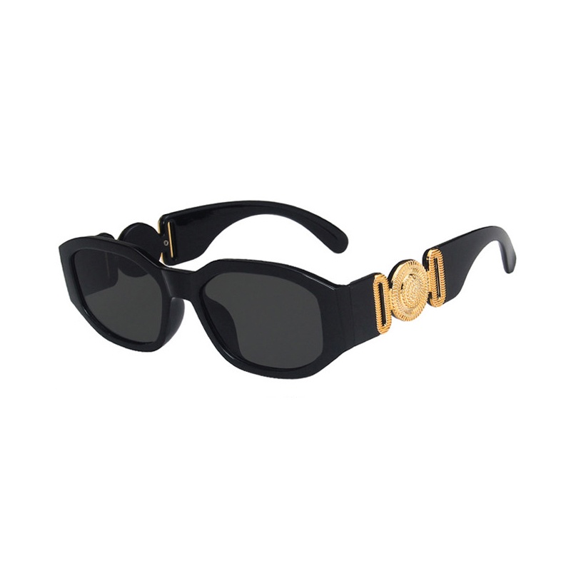 Kính Mát Gọng Vuông Samjune Chống Tia Uv400 Phong Cách Hip Hop Thời Trang Cho Nữ