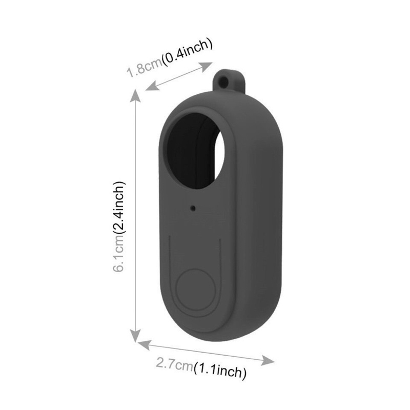 Ốp Điện Thoại Bằng Silicon Cao Su Có Nắp Lens Bảo Vệ 360 GO Cho Insta