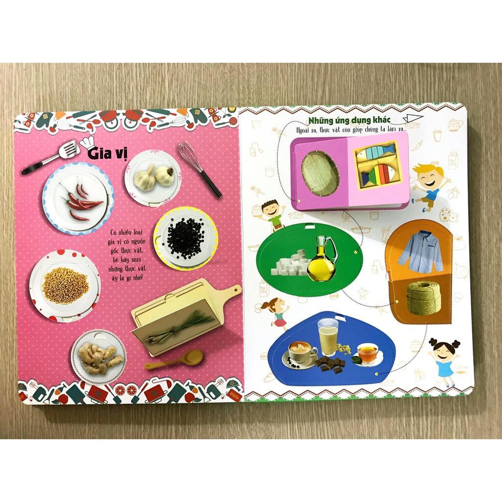 Sách - Lift The Flap - 100 từ đầu tiên về thế giới thực vật - Tái bản 07.2018