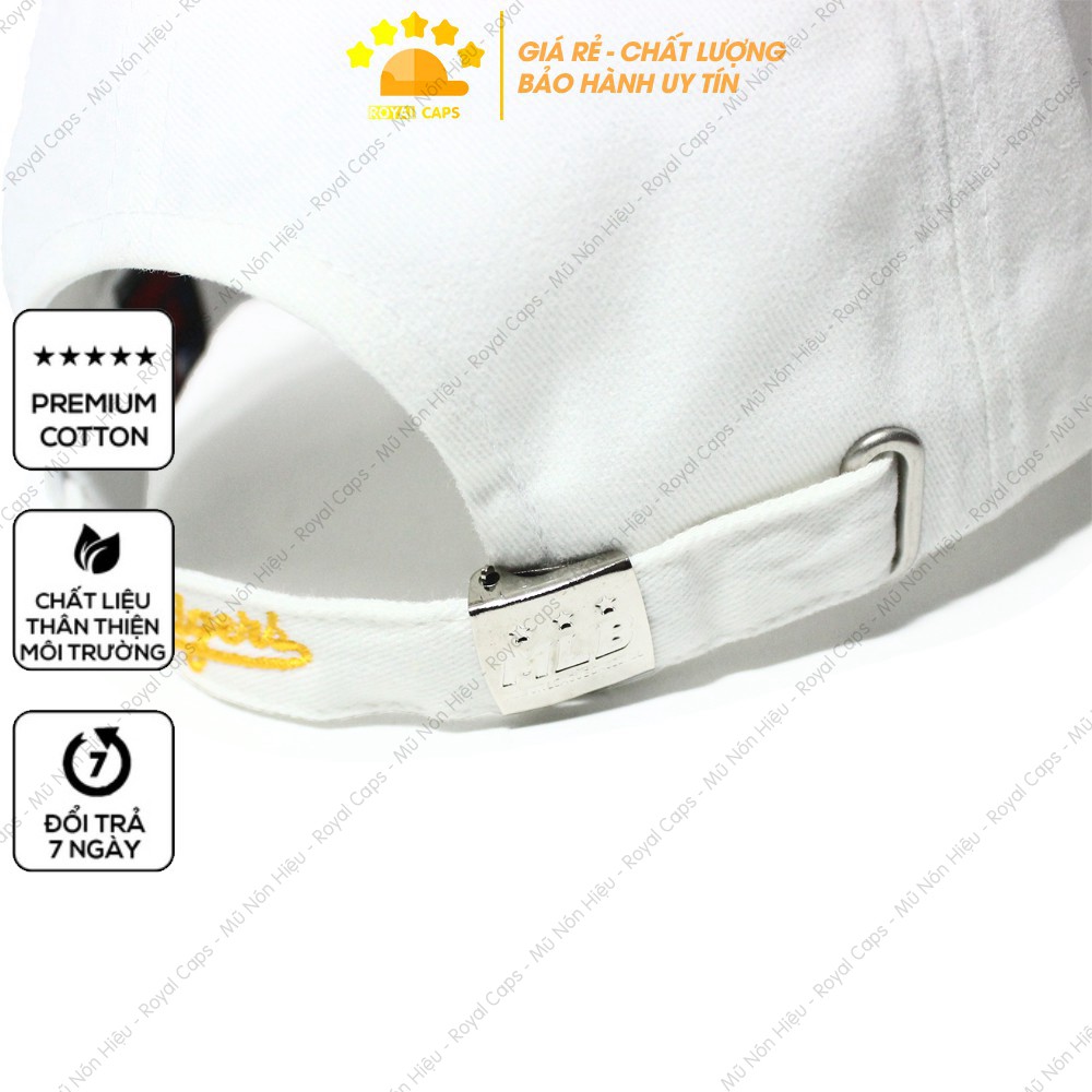 Mũ Lưỡi Trai Nón Lưỡi Trai Nam Nữ Vải Kaki Cotton Hàn la new era mlb Nón Kết - Royal Caps