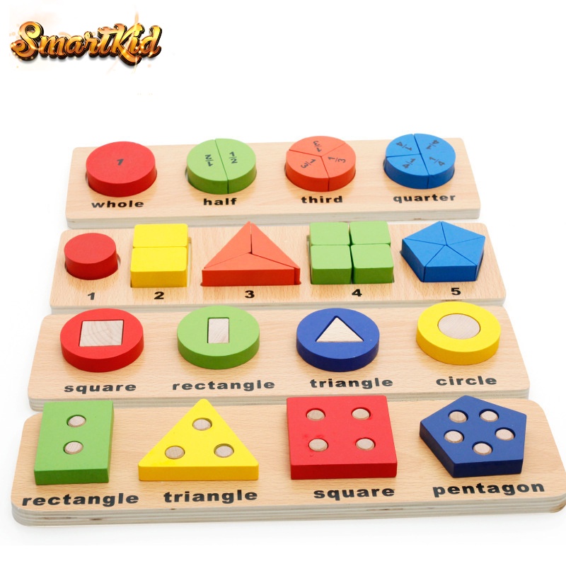 Bộ Giáo Cụ Montessori Cho Trẻ 0 - 3 Tuổi Bản Quốc Tế Bằng Gỗ