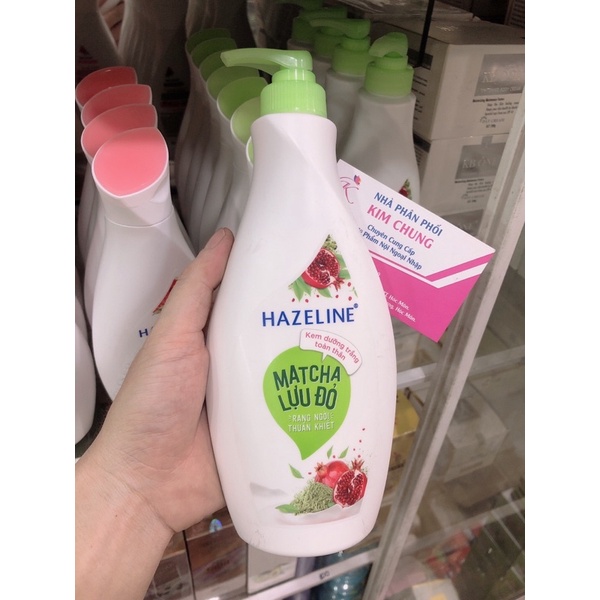 Sữa Dưỡng Thể Hazeline Matcha lựu đỏ/Yến mạch dâu tằm