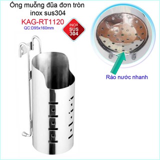 ỐNG ĐỰNG ĐŨA NHÀ BẾP INOX KAG-RT1120
