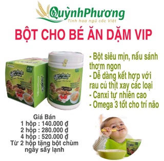 Bột Ăn Dặm Cho Bé 4-12 tháng
