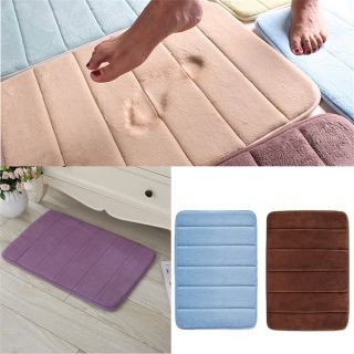 Thảm chùi chân thảm trang trí để cửa phòng, cửa nhà vệ sinh,nhà bếp thảm lót chân màu trơn chất liệu cao cấp 40*60cm