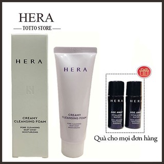 Sữa rửa mặt Hera CREAMY CLEANSING FOAM - SỮA RỬA MẶT TRẮNG SÁNG DA DA HERA 50ML