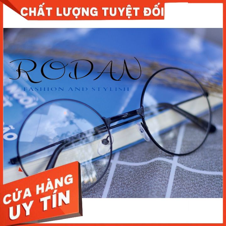 Mắt kính tròn nobita 💕KÍNH ĐẸP💕 giả cận, gọng kim loại chắc chắn, đi chơi chụp ảnh