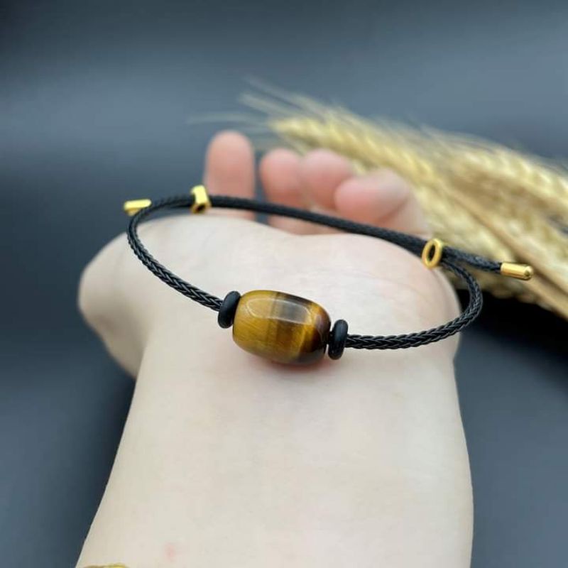 Vòng tay nam nữ dây cước lu thống đầu xuôi đuôi lọt may mắn