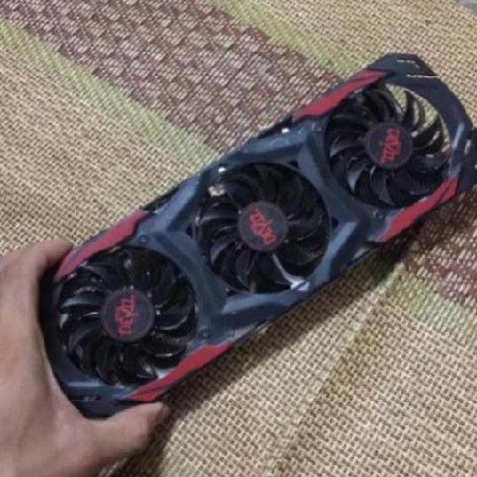 Bộ fan tản nhiệt gắn cho vga powercolor rx 570