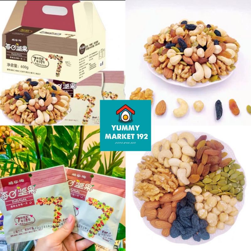 Granola 7 vị - hạt dinh dưỡng sấy khô 25gr