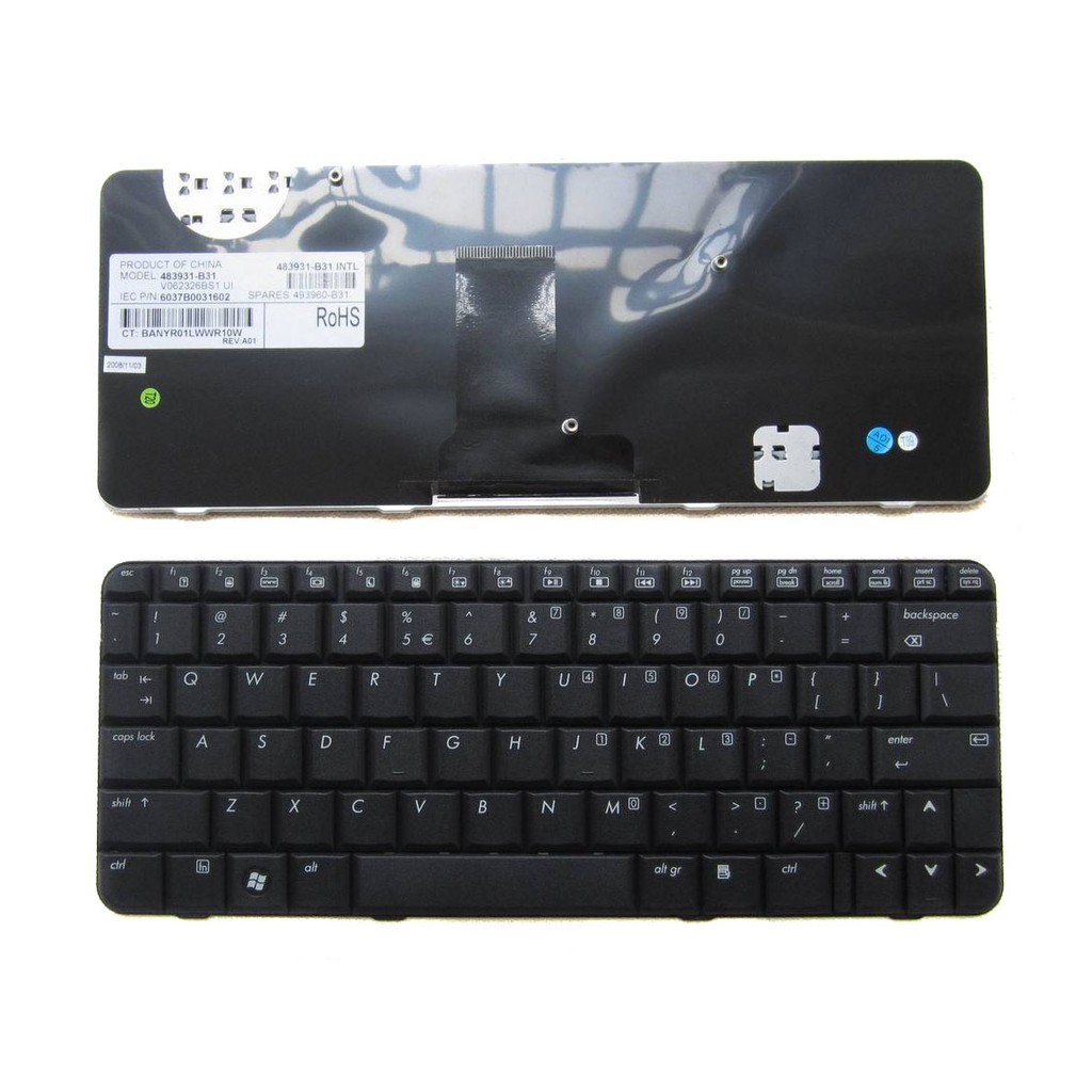 (KEYBOARD) BÀN PHÍM LAPTOP HP CQ20 dùng cho Compaq Presario CQ20 2230 2230S