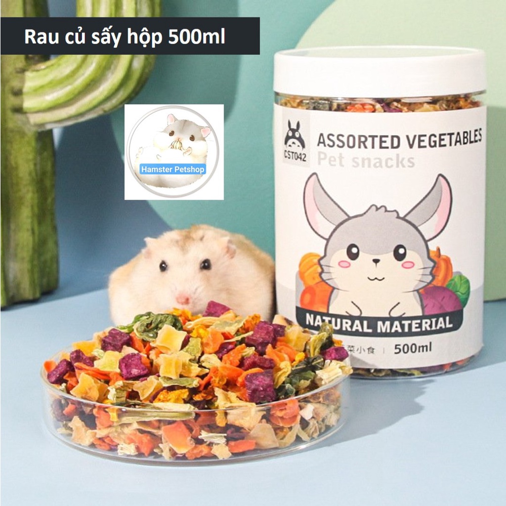 Thức ăn dặm đóng hộp cho hamster và thú cưng nhỏ