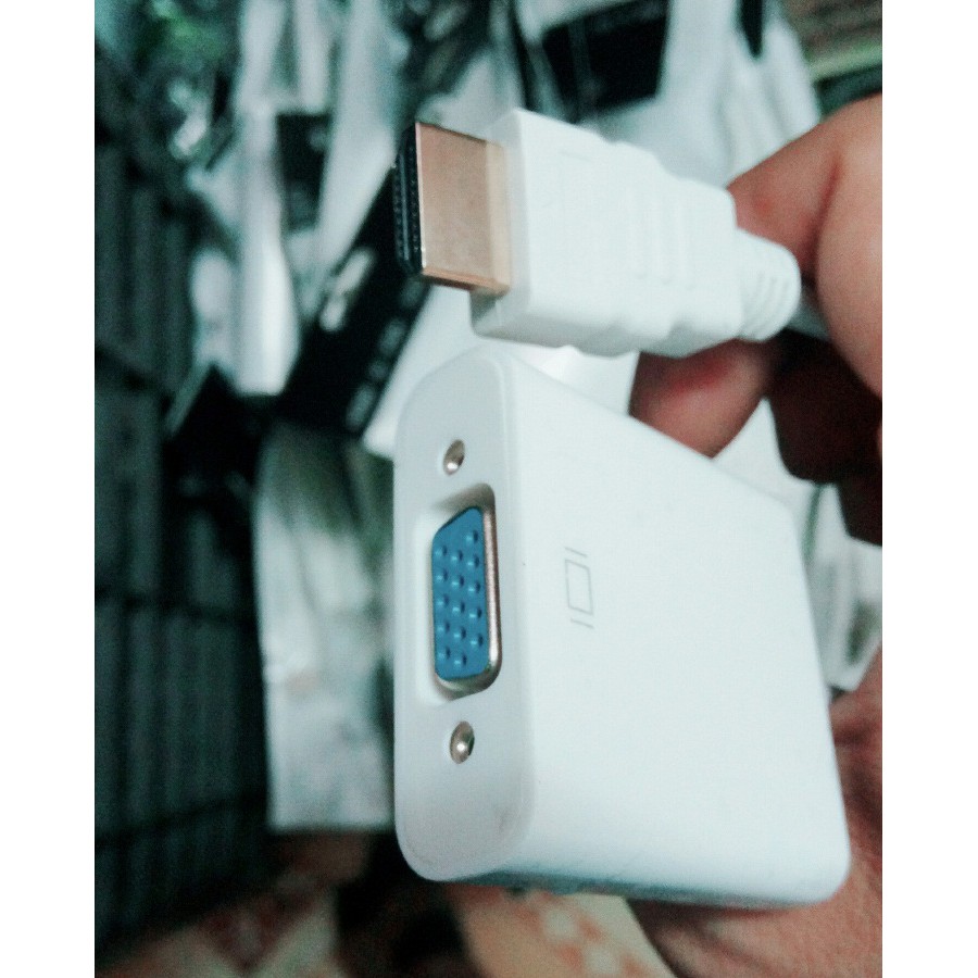 Bộ Chuyển Đổi HDMI Sang VGA - Cáp Chuyển Tín Hiệu Hình Ảnh Loại Tốt