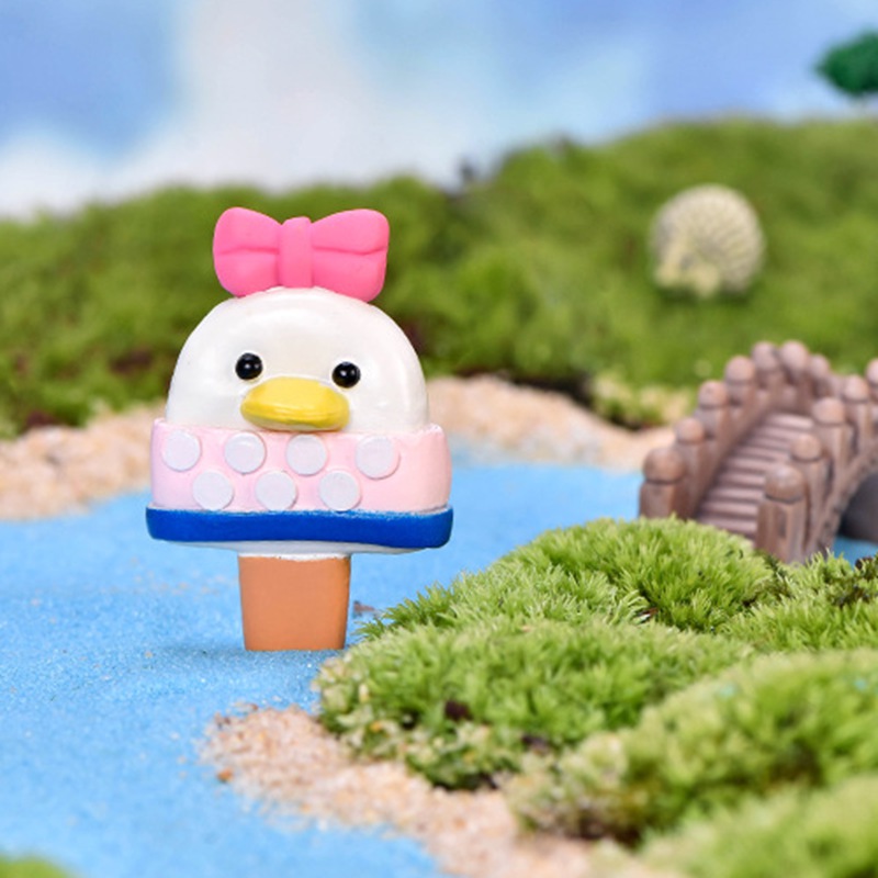 Set 4 Mô Hình Động Vật Mini Trang Trí Sân Vườn