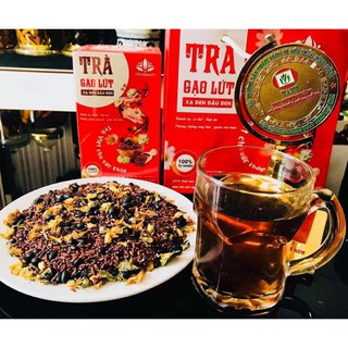 Trà Gạo Lứt Xạ Đen Đậu Đen Bình An chính hãng