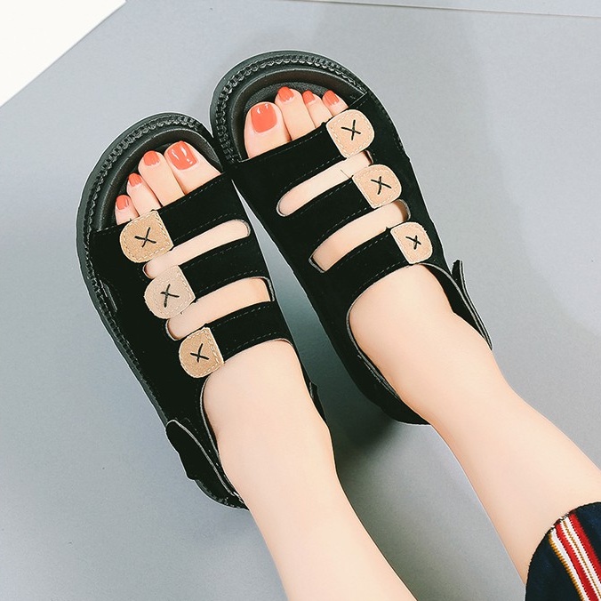 Dép nữ hót đế 3cm (có hình thật+hộp) HK008