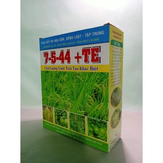 Phân bón lá hỗn hợp npk 7-5-44+te hộp 1kg