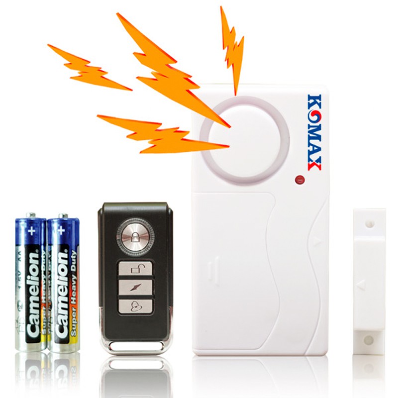 Thiết bị chống trộm gắn cửa dùng PIN KM-C05, dùng chống trộm cho gia đình